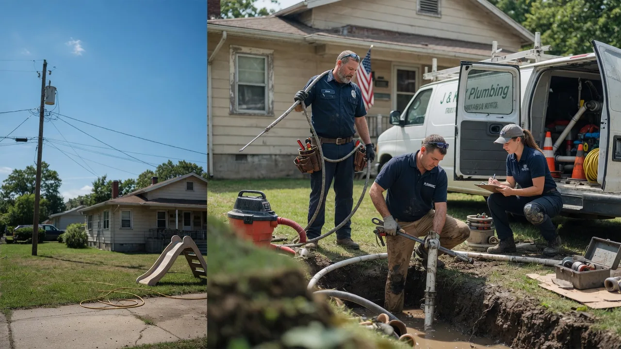 Drain Cleaning in Gas, KS near me